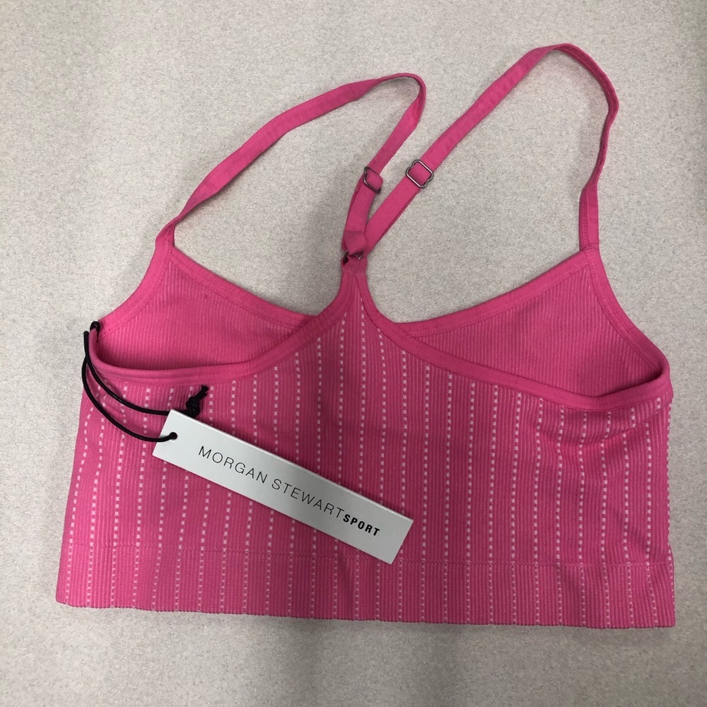 Morgan Stewart Sport Funfetti Pin Stripe Bra